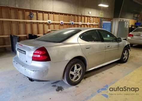 2004 Pontiac Grand Prix Gt2 z USA, uszkodzony, nr VIN 2G2WS542141241027